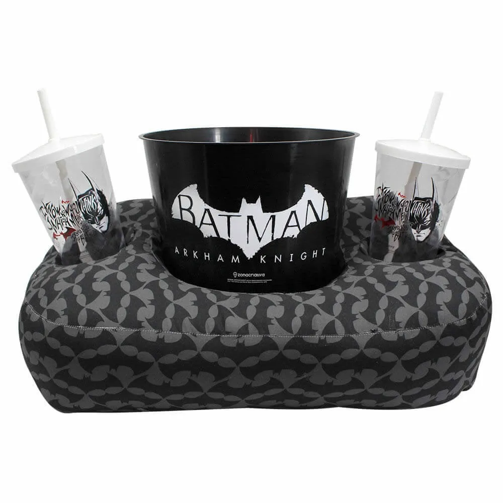 Kit Almofada Porta-Pipoca Batman DC Comics Imagem