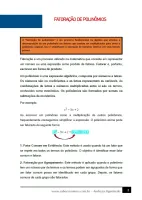 410 - Matemática - Fatoração de Polinômios - 8º ano - PDF com 9 páginas - Foto 2