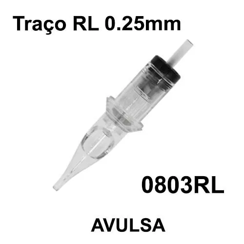 Cartucho HARPIA 0.25mm 0803 Traço RL - AVULSA