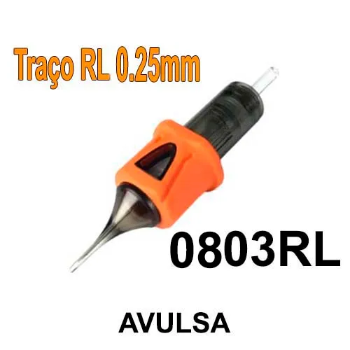 Cartucho BRAVO 0.25mm 0803RL Traço - AVULSA Imagem