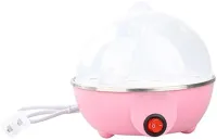 Cozedor Elétrico de Ovos a Vapor Multifuncional – Rosa – 220Volts