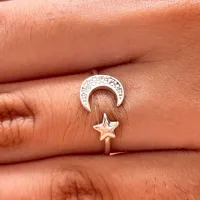 Anel constelação de prata 950 - 271887 - Foto 2