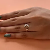 Anel constelação de prata 950 - 271887 - Foto 3