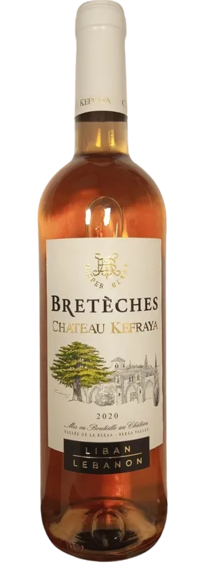 VINHO BRETÈCHES CHATEAU KEFRAYA ROSADO 750 ML  Imagem