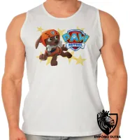 Camiseta Regata adulto ou infantil Patrulha Canina Zuma - Foto 2