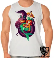 Camiseta Regata adulto ou infantil Pequena Sereia - Foto 2