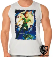 Camiseta Regata adulto ou infantil Peter Pan e fada sininho - Foto 2