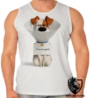 Camiseta Regata adulto ou infantil Pets Max Cone - Foto 2