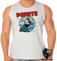Camiseta Regata adulto ou infantil Popeye marinheiro desenho antigo bom - Foto 2