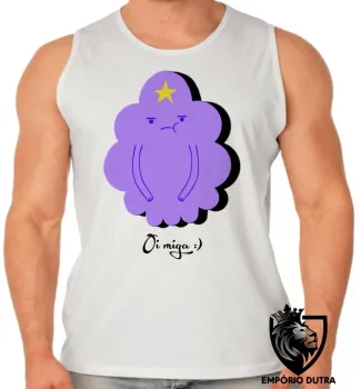 Camiseta Regata adulto ou infantil Princesa Caroço hora aventura adventure time - Foto 2