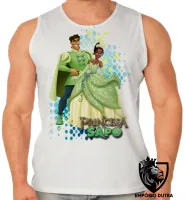 Camiseta Regata adulto ou infantil Princesa e o Sapo homem - Foto 2