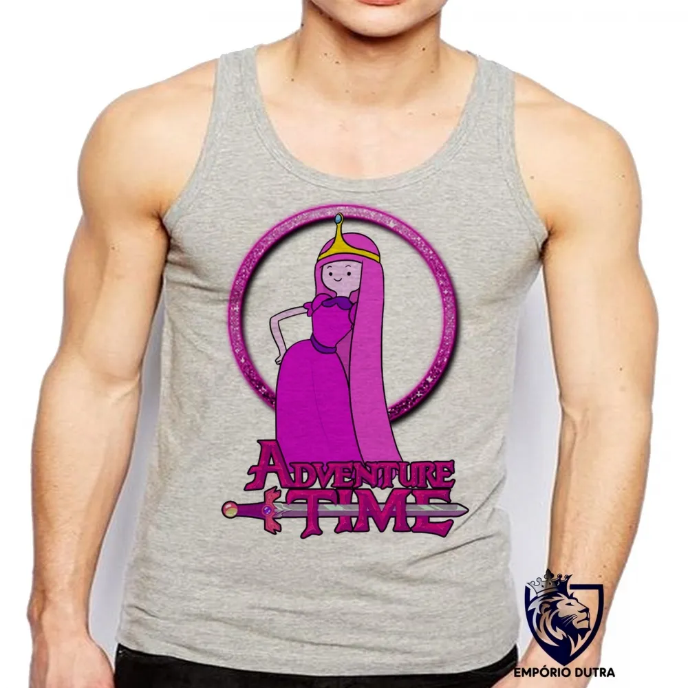 Camiseta Regata adulto ou infantil Princesa Jujuba Hora da Aventura Imagem