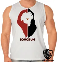 Camiseta Regata adulto ou infantil Rei Leão Lion King Mufasa Simba Somos um - Foto 2