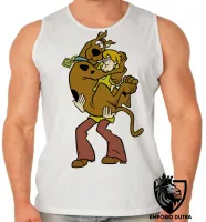 Camiseta Regata adulto ou infantil scooby doo salsicha hanna barbera desenho antigo - Foto 2