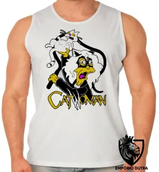 Camiseta Regata adulto ou infantil simpsons catwoman veia gatos cat - Foto 2