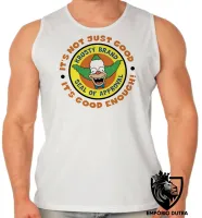 Camiseta Regata adulto ou infantil Simpsons Krust selo palhaço série - Foto 2