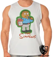 Camiseta Regata adulto ou infantil simpsons ralph colega bart lisa homer - Foto 2