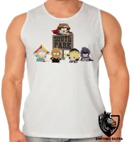 Camiseta Regata adulto ou infantil south park super herois desenho - Foto 2