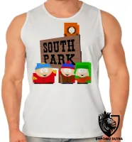 Camiseta Regata adulto ou infantil south park turma série cartman seriado - Foto 2