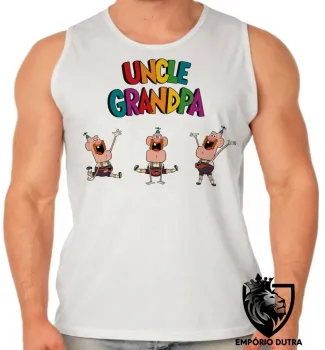 Camiseta Regata adulto ou infantil titio avo uncle grandpa desenho cartoon - Foto 2
