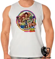 Camiseta Regata adulto ou infantil Toy Story woody jessie buzz lightyear disney - Foto 2