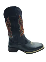 Ref: 1213 - Bota Country Texana Perdigão Masculina - Cor Preto - Foto 2