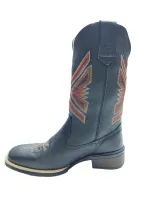 Ref: 1213 - Bota Country Texana Perdigão Masculina - Cor Preto - Foto 4
