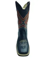 Ref: 1213 - Bota Country Texana Perdigão Masculina - Cor Preto - Foto 6
