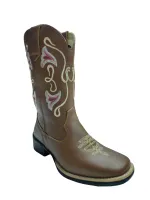 Ref: 1203 - Bota Country Texana Perdigão Feminina 34 ao 39 - Cor Conhaque