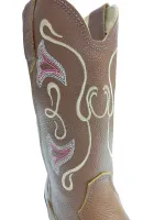 Ref: 1203 - Bota Country Texana Perdigão Feminina 34 ao 39 - Cor Conhaque - Foto 3