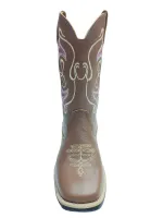 Ref: 1203 - Bota Country Texana Perdigão Feminina 34 ao 39 - Cor Conhaque - Foto 6