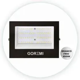 Refletor de Led Branco Frio Bivolt 200w