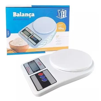 Balança Cozinha Digital Alta Precisão 1g A10 Kg sf-400 Liba