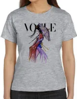 Baby look blusa feminina Mulan disney japonesa - Foto 5