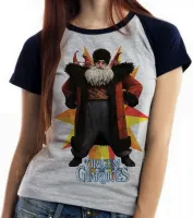 Baby look blusa feminina Origem dos Guardiões papai noel - Foto 4