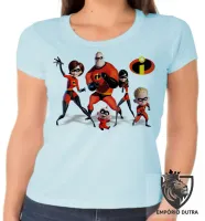 Baby look blusa feminina Os Incríveis - Foto 2