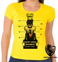 Baby look blusa feminina Pateta prisão disney preso - Foto 3