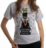 Baby look blusa feminina Pateta prisão disney preso - Foto 6