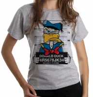 Baby look blusa feminina pato donald disney preso - Foto 4