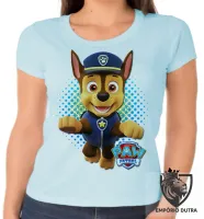 Baby look blusa feminina Patrulha Canina Chase - Foto 5