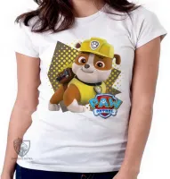 Baby look blusa feminina Patrulha Canina Ruble - Foto 2