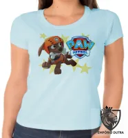 Baby look blusa feminina Patrulha Canina Zuma - Foto 6