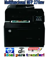 Multifuncional HP LaserJet Color Pro 200 color MFP M276nw