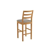 Banqueta  alta Jade 02 para Ilha e bancada 100%Madeira - Foto 2