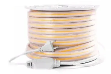Mangueira Fita Led Cob transparente rolo 100 metros 