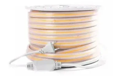 Mangueira Fita Led Cob transparente rolo 100 metros 