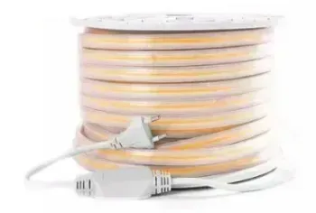 Mangueira Fita Led Cob transparente rolo 100 metros 