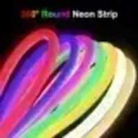 Mangueira Led neon Redonda 360° grau 100 metros