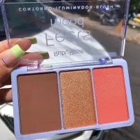TRIO BLUSH - ILUMINADOR - CONTORNO FEELS MOOD — imagem 3