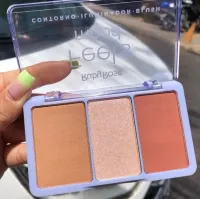 TRIO BLUSH - ILUMINADOR - CONTORNO FEELS MOOD — imagem 5
